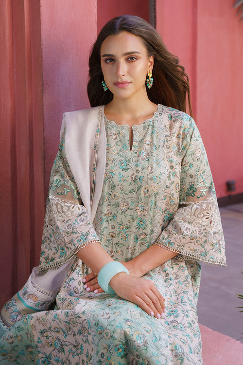 Baroque | Luxury Pret 24 | LAWN UF-577 -  Baroque Luxury - Original Designer Dress - House of Maryam