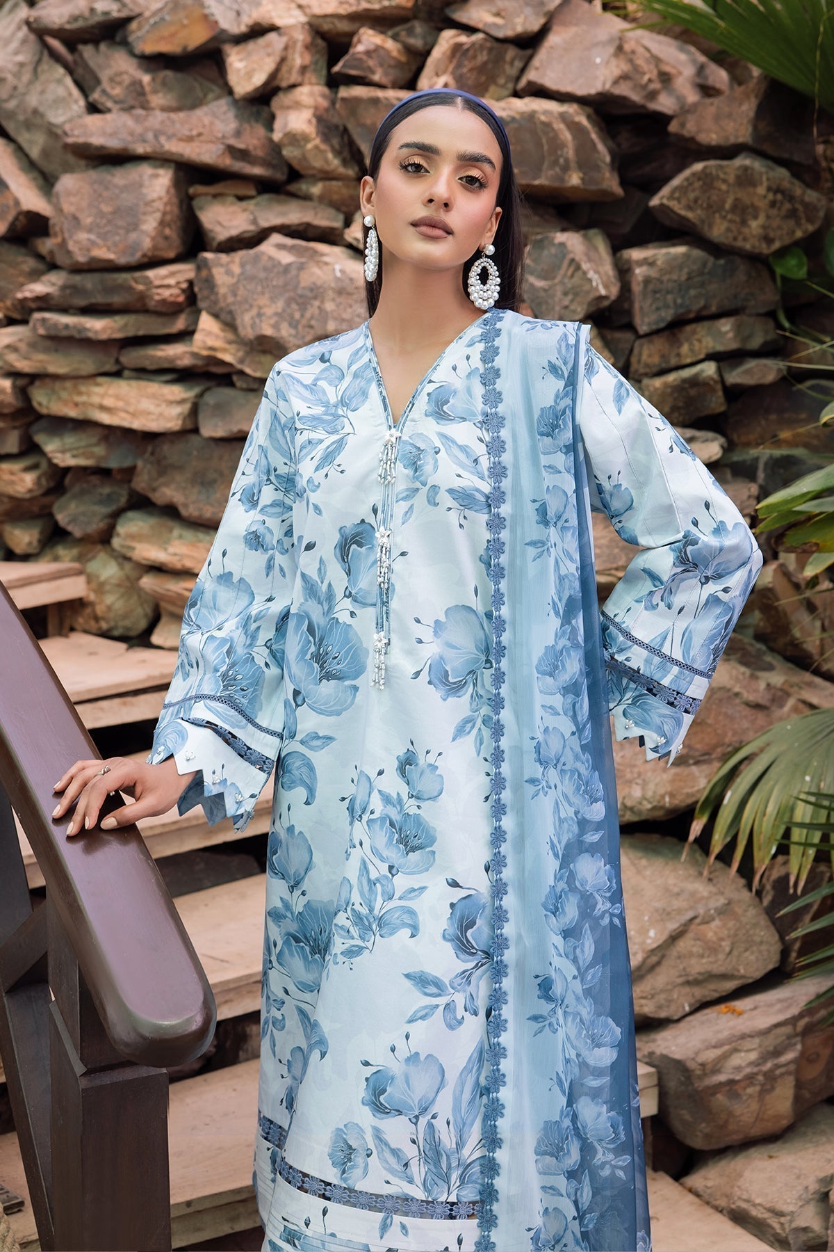 Alizeh | Sheen Lawn Prints 24 | GLORY -  Alizeh Casuals - Original Designer Dress - House of Maryam