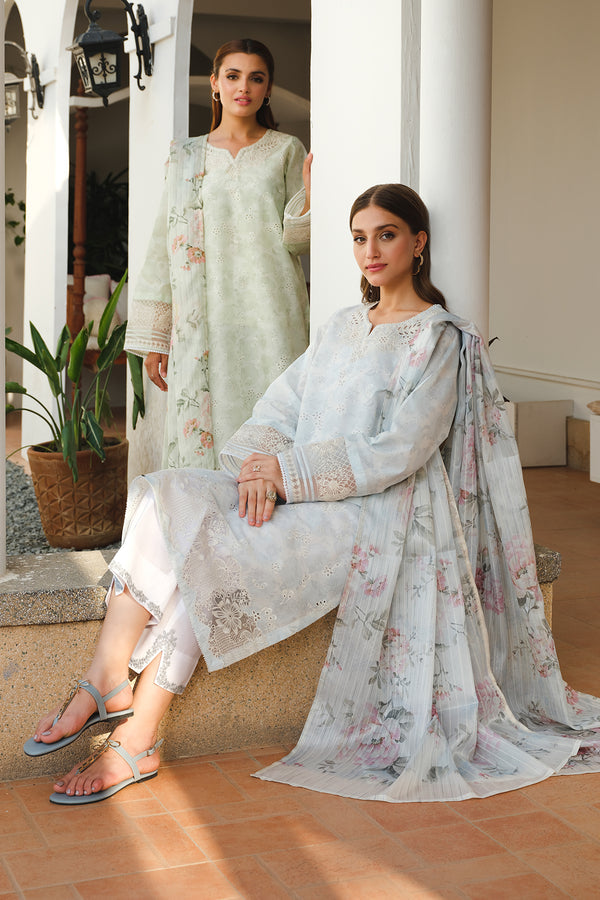 Baroque | Luxury Pret 24 | LAWN UF-659 -  Baroque Luxury - Original Designer Dress - House of Maryam