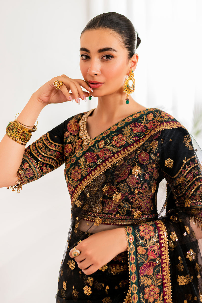 Baroque | Formal Collection | NET UF-700 -  Baroque Ladies Clothes - Original Designer Dress - House of Maryam