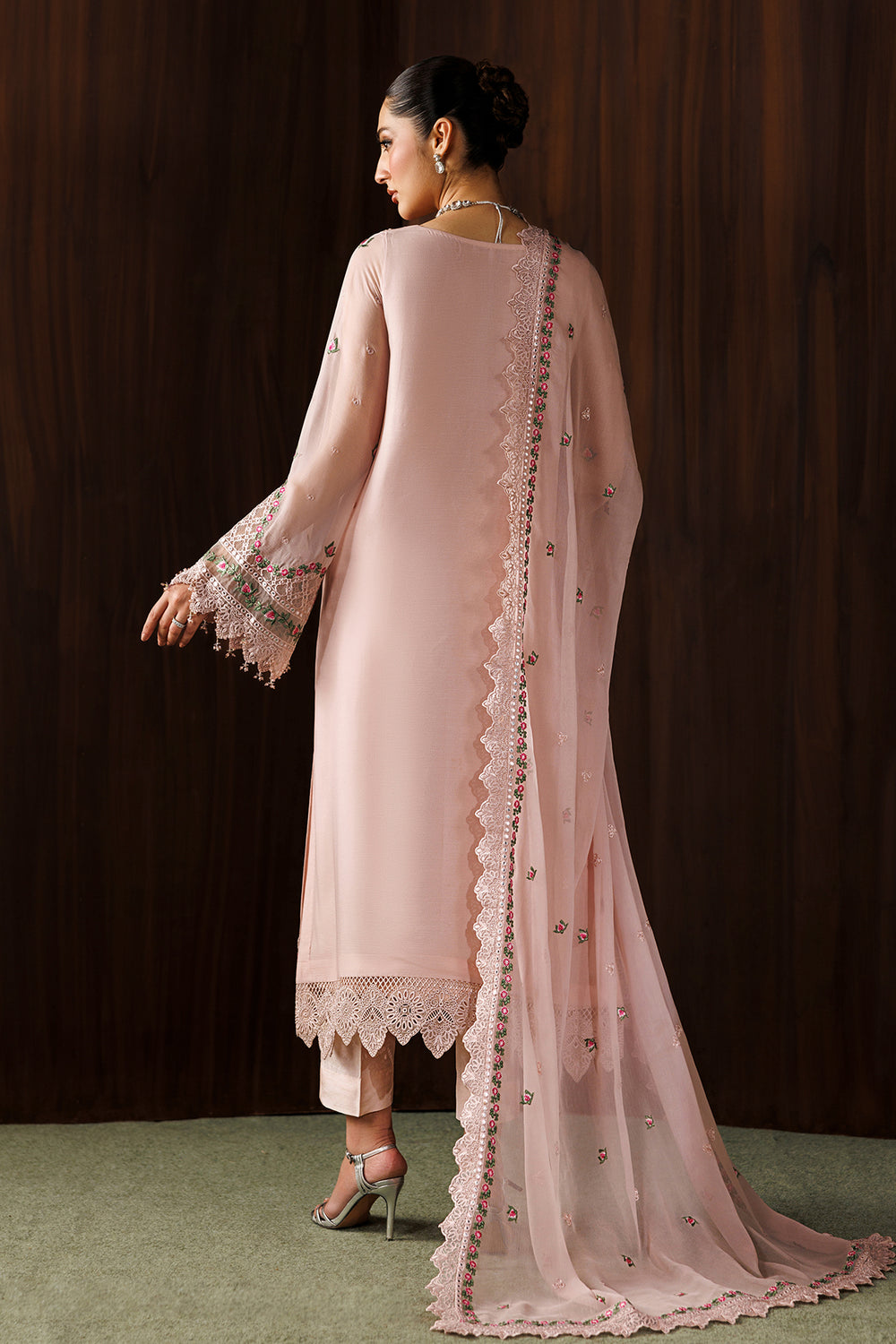 Baroque | Formals Collection | EMBROIDERED CHIFFON UF-4439, image 2
