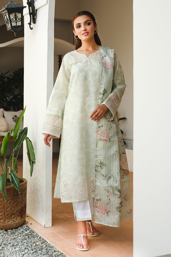 Baroque | Luxury Pret 24 | LAWN UF-659 -  Baroque Luxury - Original Designer Dress - House of Maryam