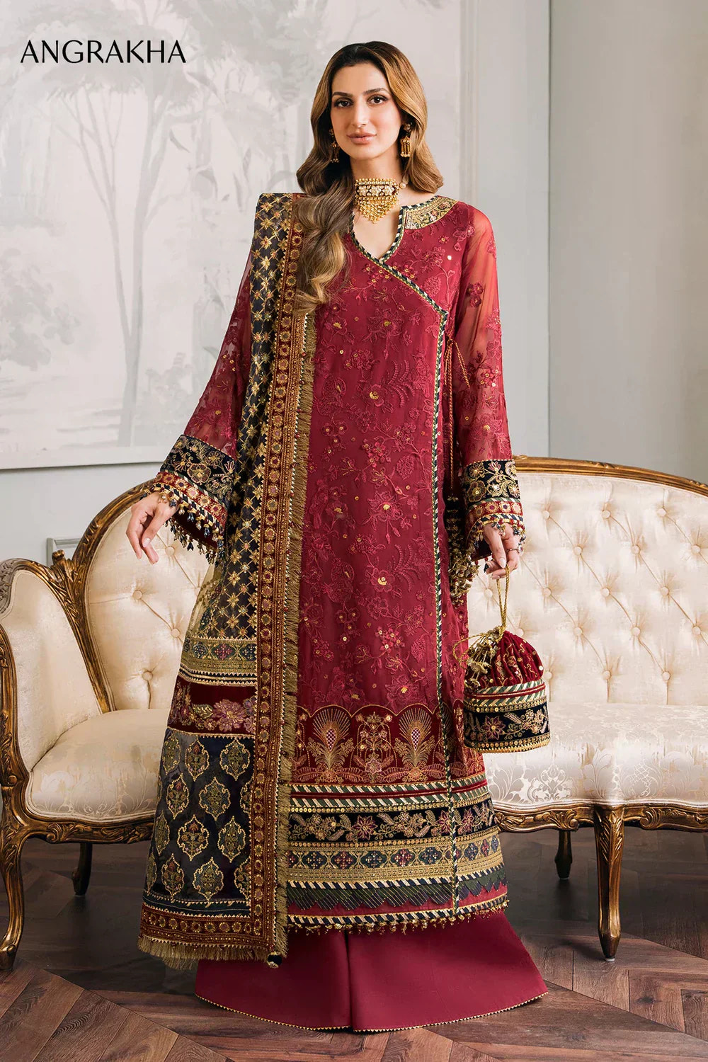 Baroque | Chantelle Embroidered Collection | CH12-07 -  Baroque Bridal - Original Designer Dress - House of Maryam
