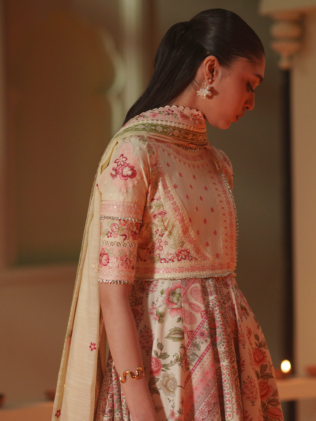 Bin Ilyas | Mashriq Luxury Lawn 26 | D-115-A, image 6