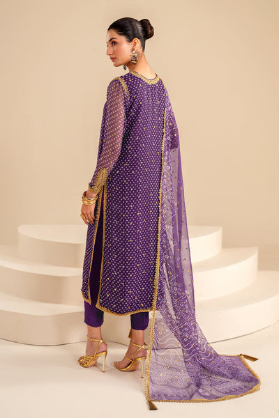 Baroque | Luxury Pret 24 | CHIFFON UF-625 -  Baroque Luxury - Original Designer Dress - House of Maryam