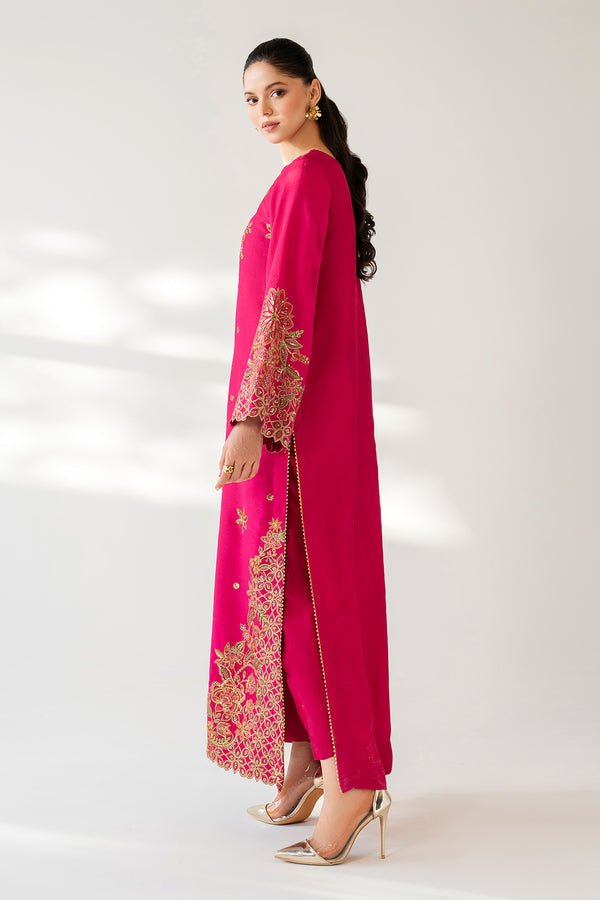 Baroque | Luxury Pret 25 | EMBROIDERED RAW SILK PR-1165, image 2