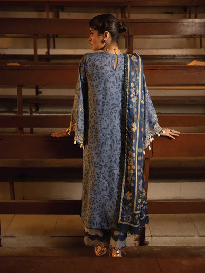 Faiza Faisal | Maya Luxury Lawn | Gamze -  Faiza Faisal Luxury - Original Designer Dress - House of Maryam