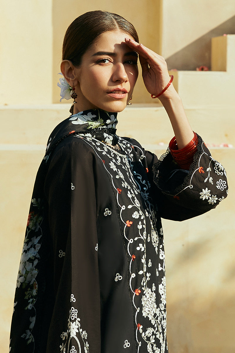 Cross Stitch | Premium Lawn 24 | RUSTIC AURA -  Cross Stitch Formal - Original Designer Dress - House of Maryam