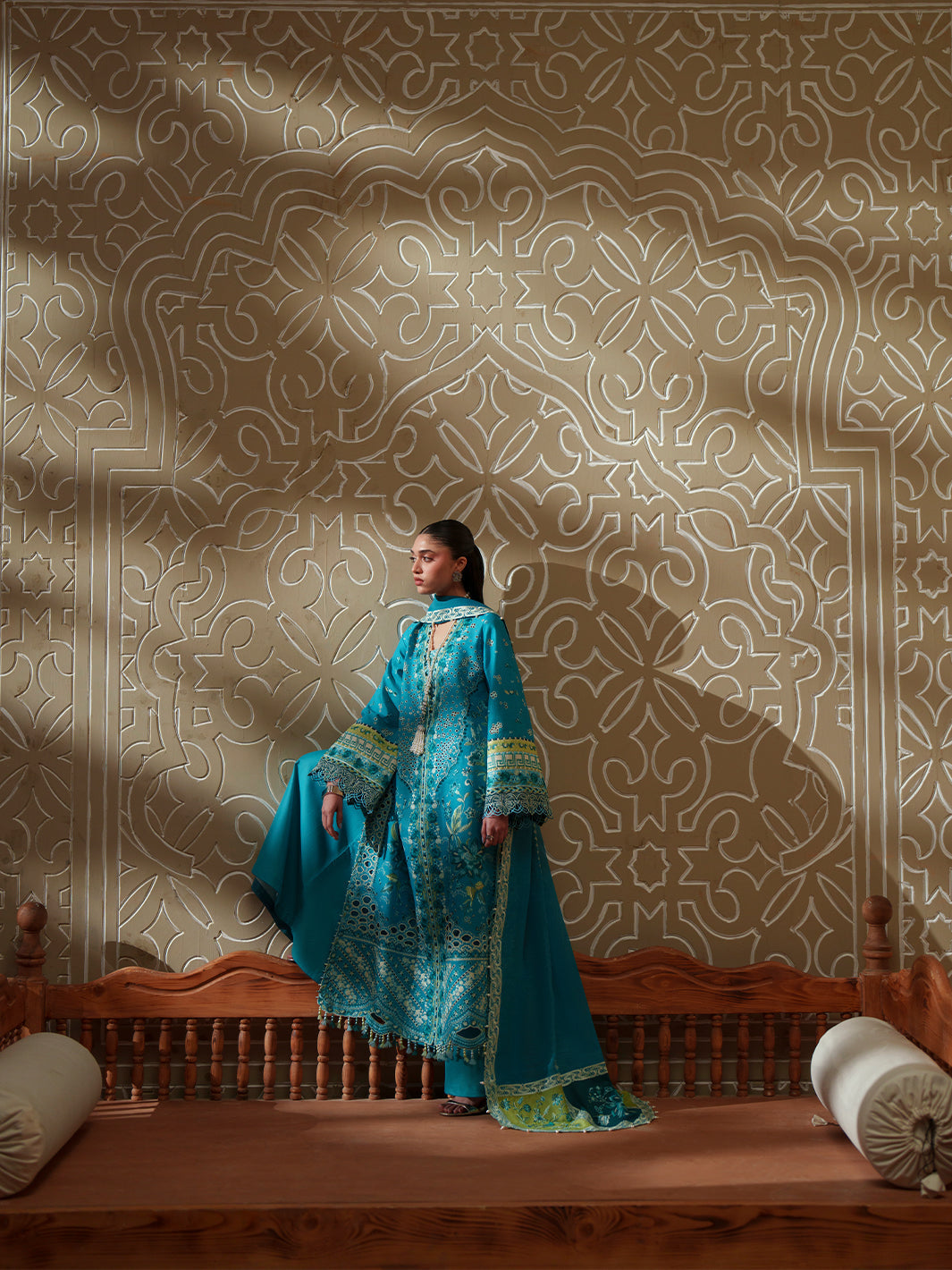 Bin Ilyas | Mashriq Luxury Lawn 26 | D-116-B-3