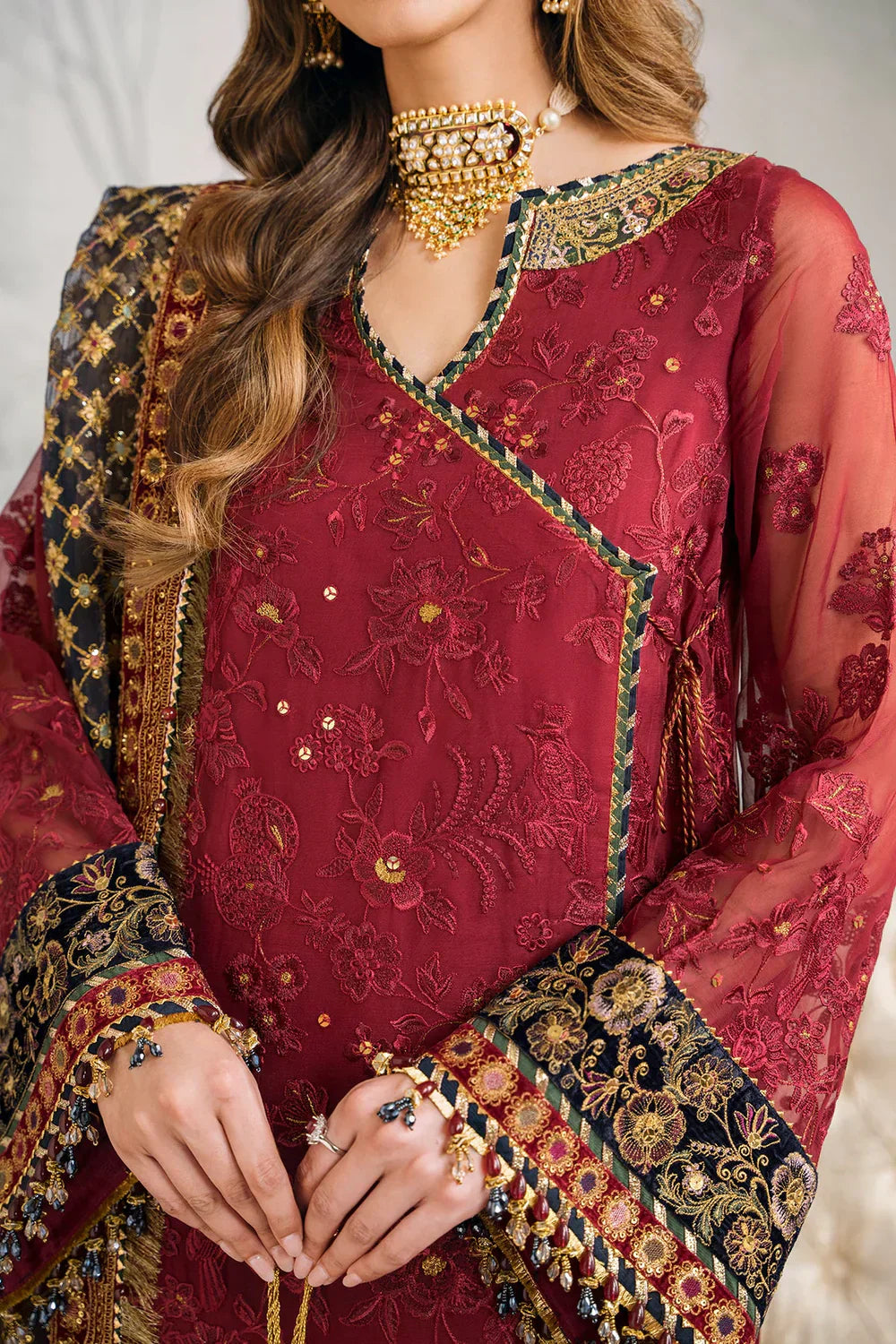 Baroque | Chantelle Embroidered Collection | CH12-07 -  Baroque Bridal - Original Designer Dress - House of Maryam