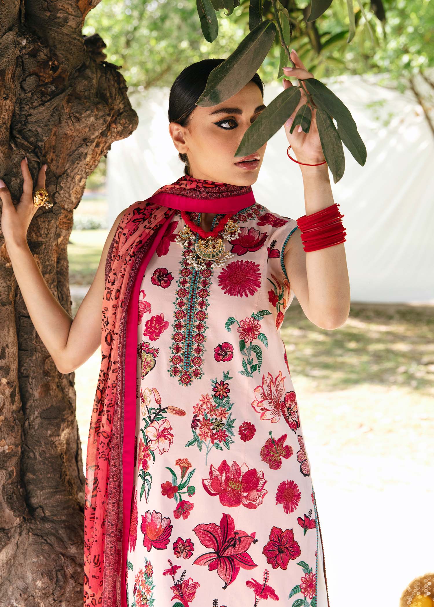 Hussain Rehar | Lawn 2023 | GAELIC by Designer Hussain Rehar - House of Maryam - Pakistani Designer Ethnic Wear in {{ shop.shopifyCountryName }}