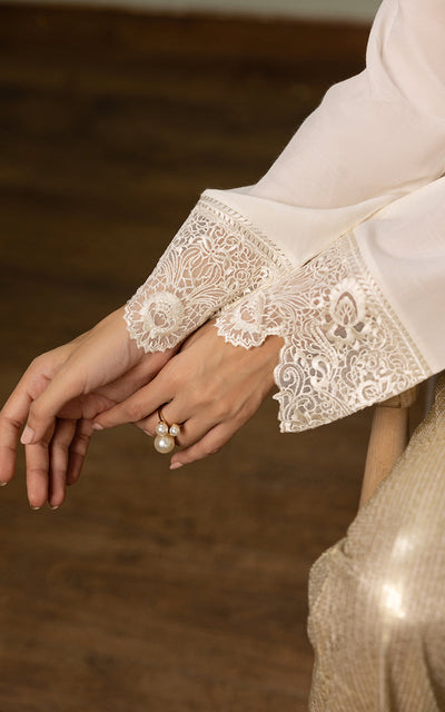 Threads and Motifs | Formal Dresses 25 | EMBROIDERED TOP WITH TUBE AND SEQUINS TROUSER -  Threads and Motifs Ladies Clothes - Original Designer Dress - House of Maryam