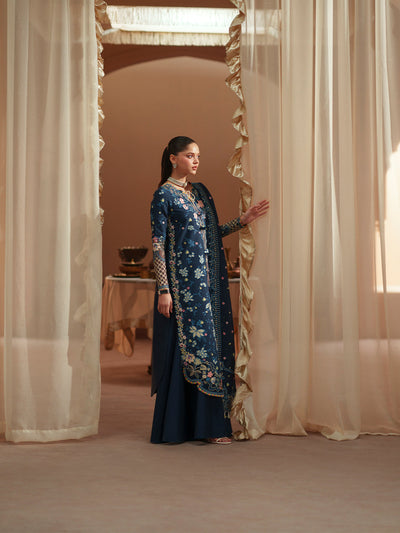 Bin Ilyas | Mashriq Luxury Lawn 26 | D-117-C