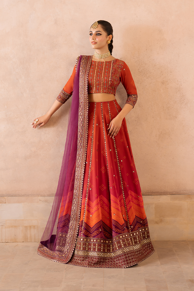 Iznik | Bandhani Formals | UE-334 -  Iznik Ladies Clothes - Original Designer Dress - House of Maryam