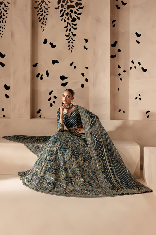 Batik | Aurelia Bridals | Parisa 4Pc -  Batik Ladies Clothes - Original Designer Dress - House of Maryam
