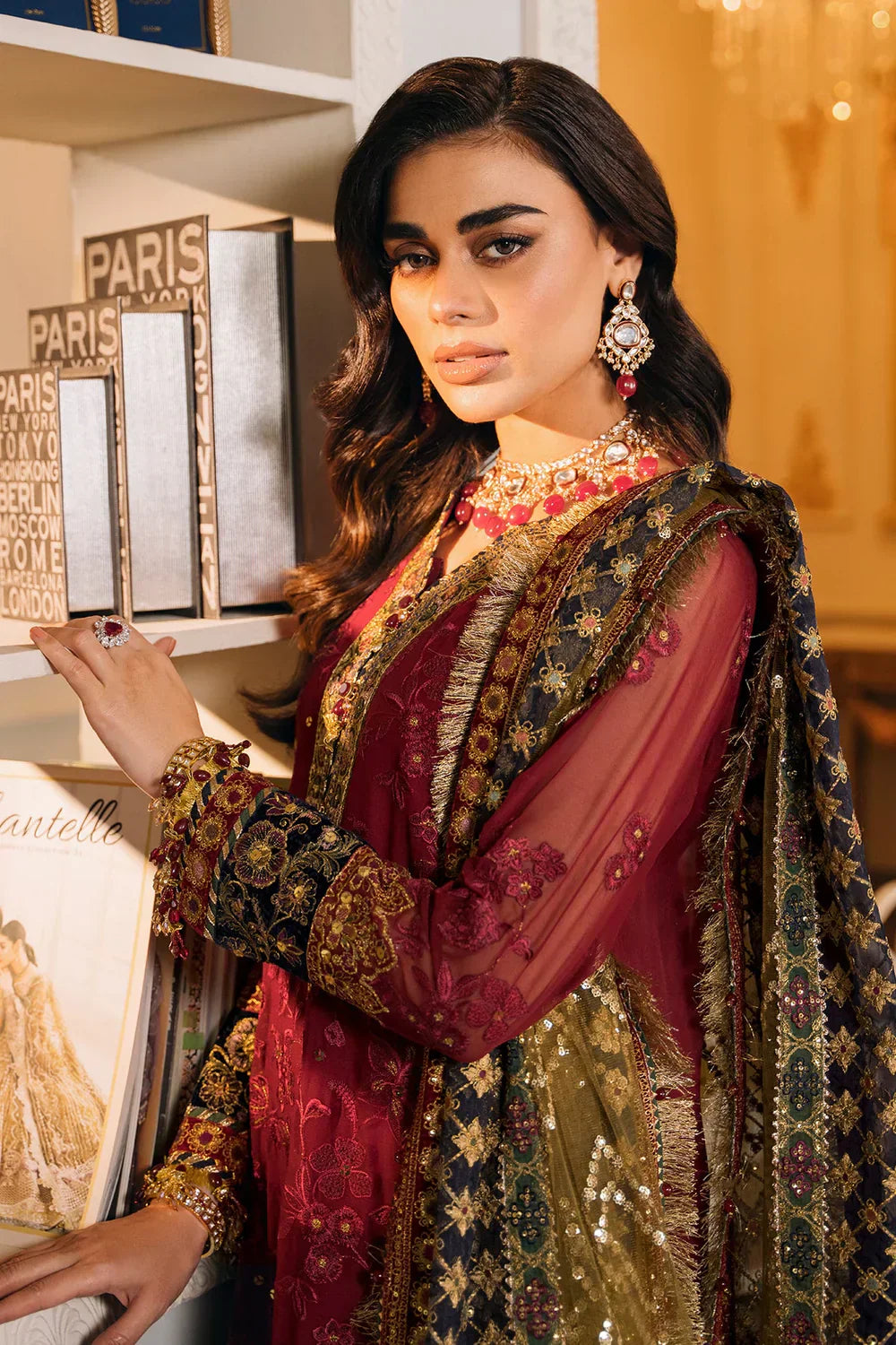 Baroque | Chantelle Embroidered Collection | CH12-07 by Designer Baroque - House of Maryam - Pakistani Designer Ethnic Wear in {{ shop.shopifyCountryName }}