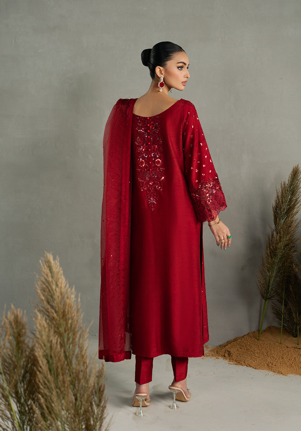 Zarqash | Silk Edit | ZQS 010 ROSALIE -  Zarqash Ladies Clothes - Original Designer Dress - House of Maryam