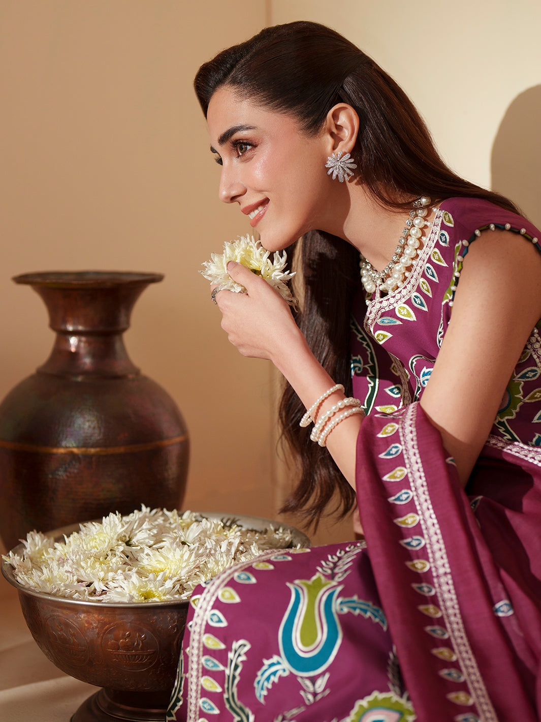 Bin Ilyas | Mashriq Luxury Lawn 26 | D-118-A, image 4