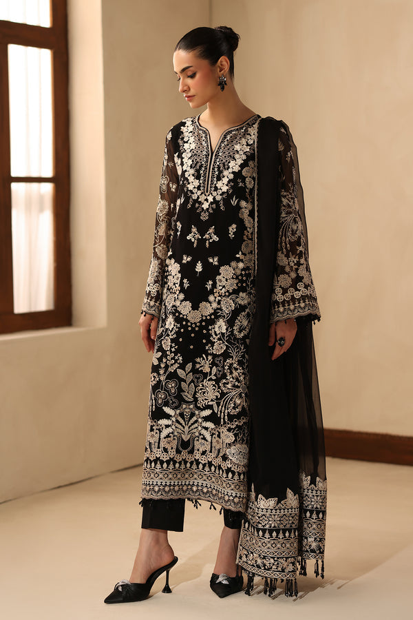 Baroque | Formals Collection | EMBROIDERED CHIFFON UF-4490, image 4