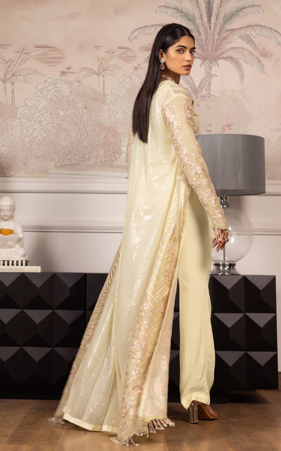 Threads and Motifs | Formal Dresses 25 | Net Embroidered Jacket With Embroidered Blouse -  Threads and Motifs Ladies Clothes - Original Designer Dress - House of Maryam