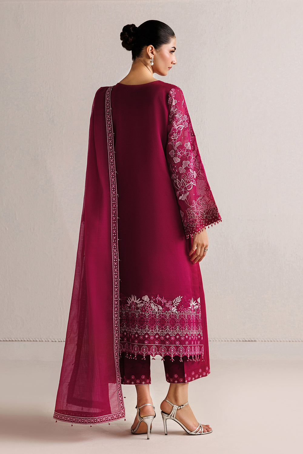 Baroque | Formals Collection | EMBROIDERED COTTON NET UF-4511-2