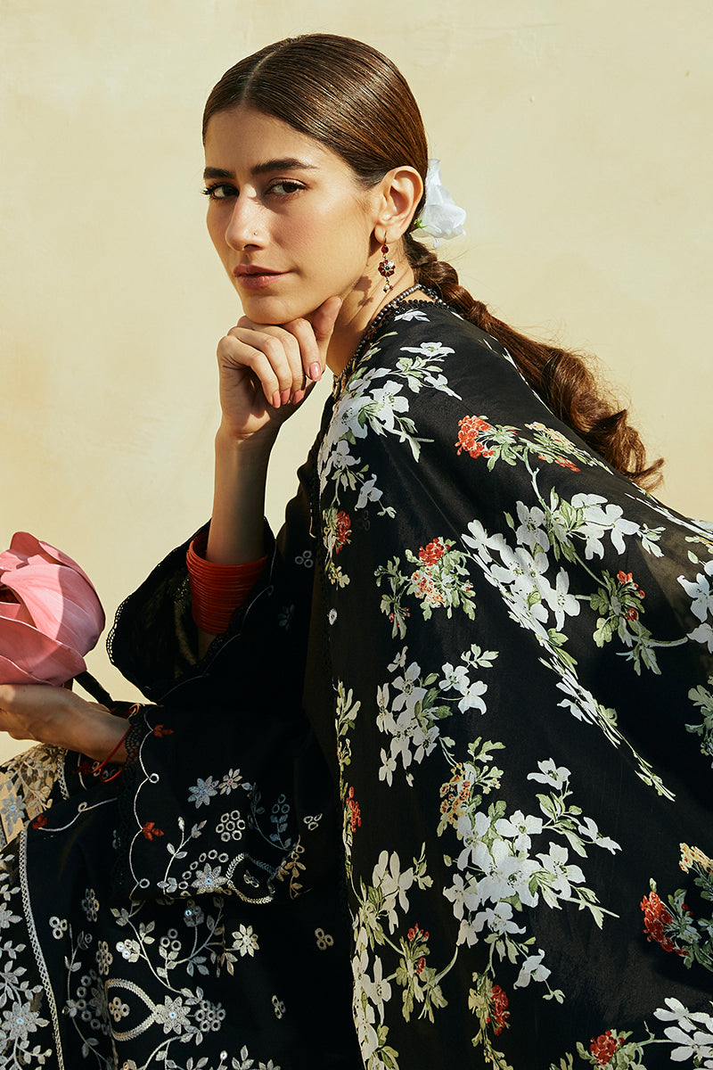 Cross Stitch | Premium Lawn 24 | RUSTIC AURA -  Cross Stitch Formal - Original Designer Dress - House of Maryam