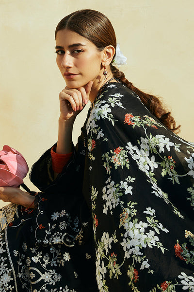 Cross Stitch | Premium Lawn 24 | RUSTIC AURA -  Cross Stitch Formal - Original Designer Dress - House of Maryam