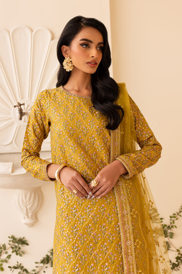 Batik | Zaynur Luxe Pret Edit | Sand Bloom -  Batik Ladies Clothes - Original Designer Dress - House of Maryam