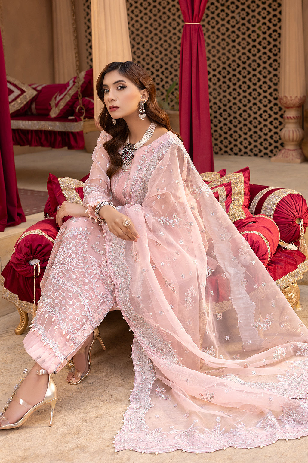 Neeshay | Dastgah Festive Formals | MEHR -  Neeshay Formal - Original Designer Dress - House of Maryam