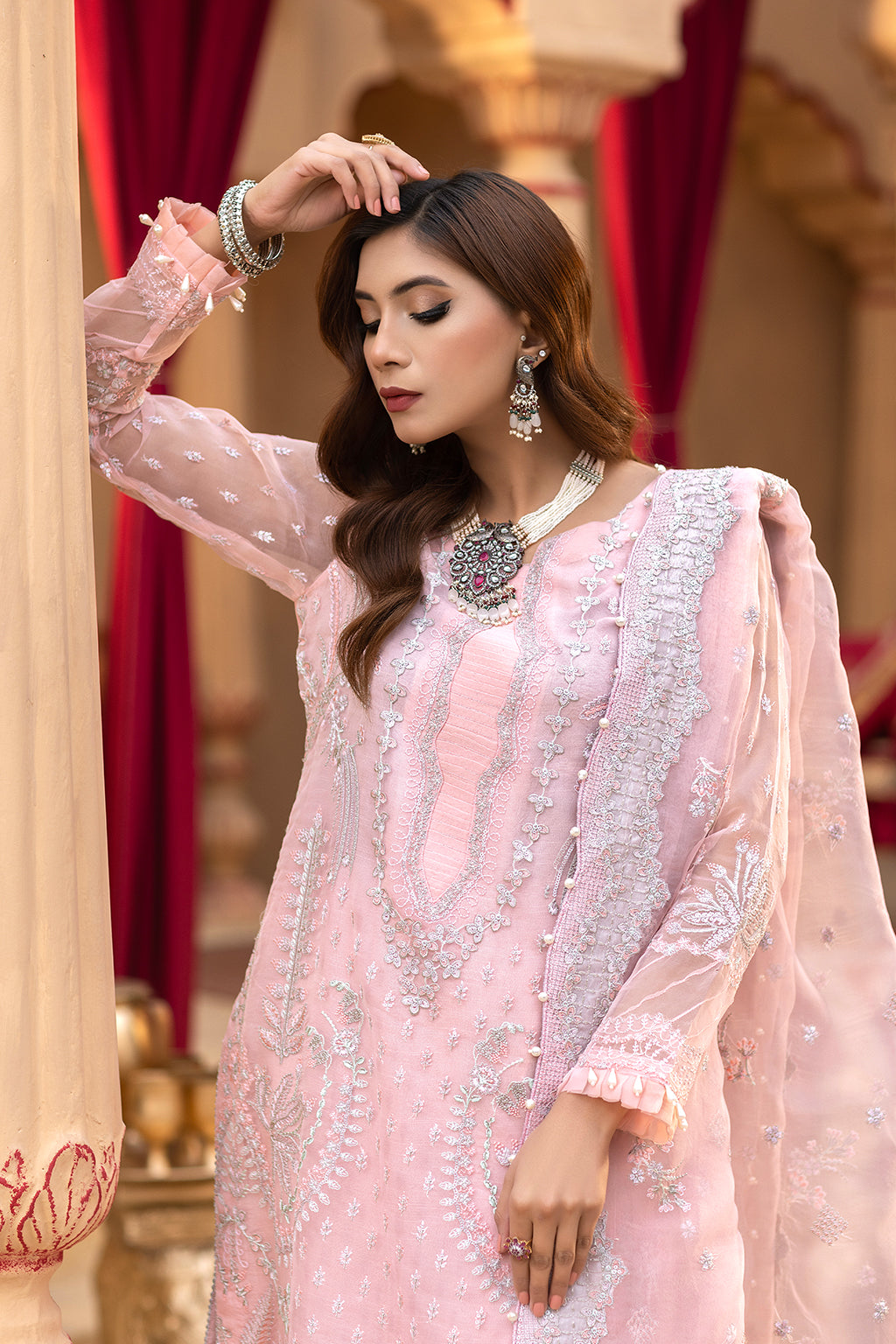 Neeshay | Dastgah Festive Formals | MEHR -  Neeshay Formal - Original Designer Dress - House of Maryam
