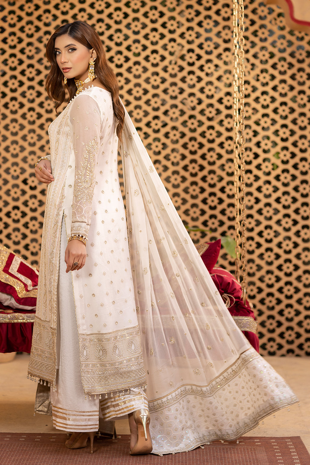 Neeshay | Dastgah Festive Formals | SHABNAM -  Neeshay Formal - Original Designer Dress - House of Maryam