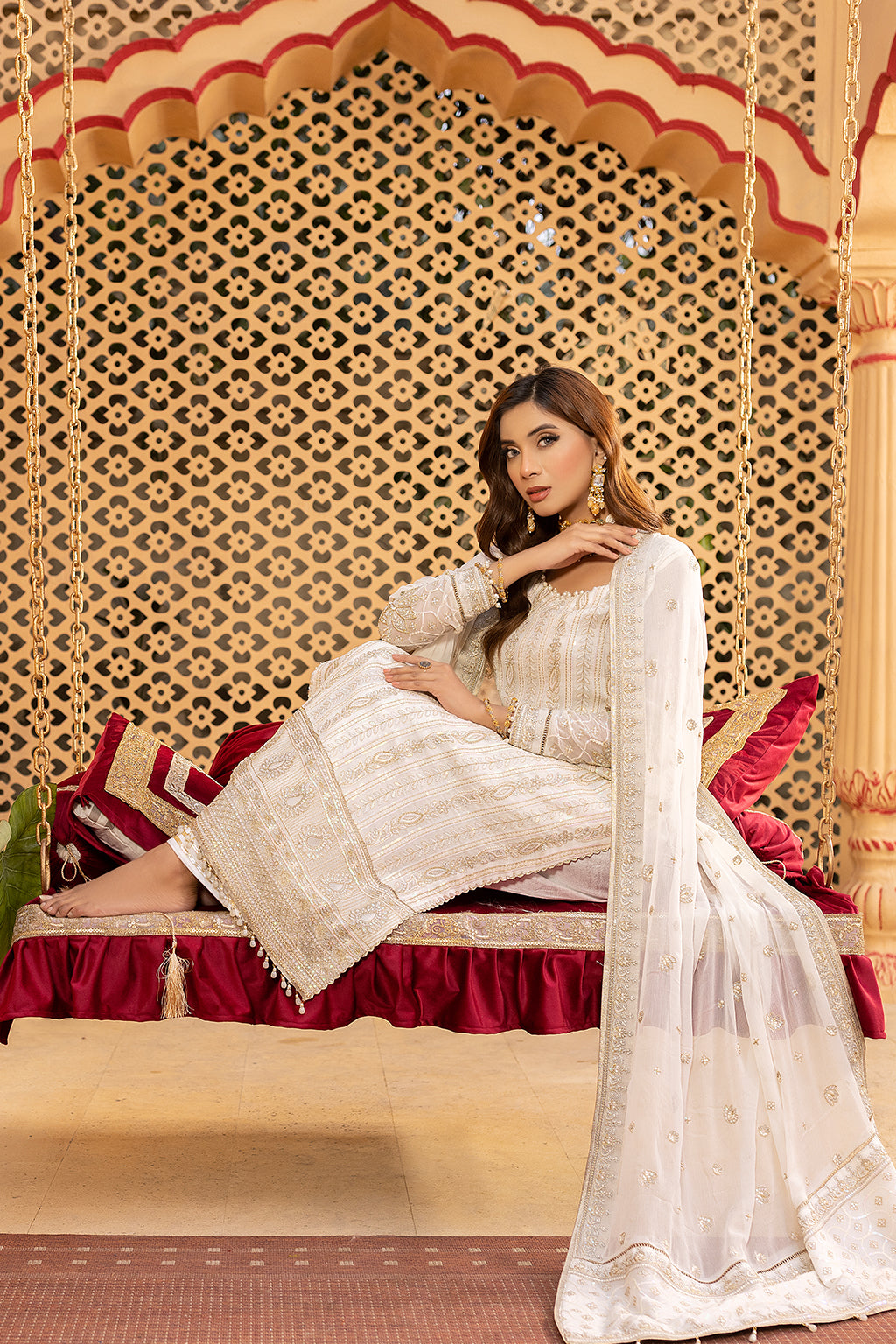 Neeshay | Dastgah Festive Formals | SHABNAM by Neeshay - House of Maryam