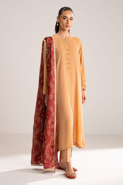 Cross Stitch | Exclusive Pret | Saffron Dust-2PC (Shirt & Dupatta)