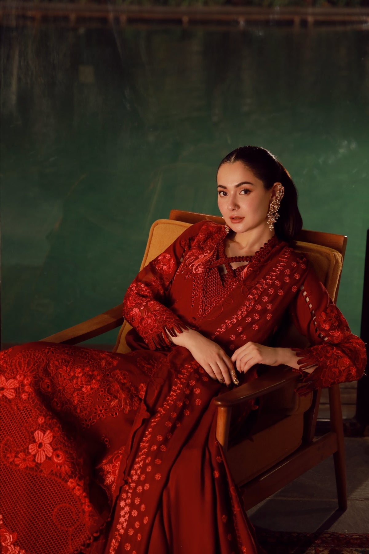 Maryam Hussain | Winter Shawl 25 | Riya, image 3