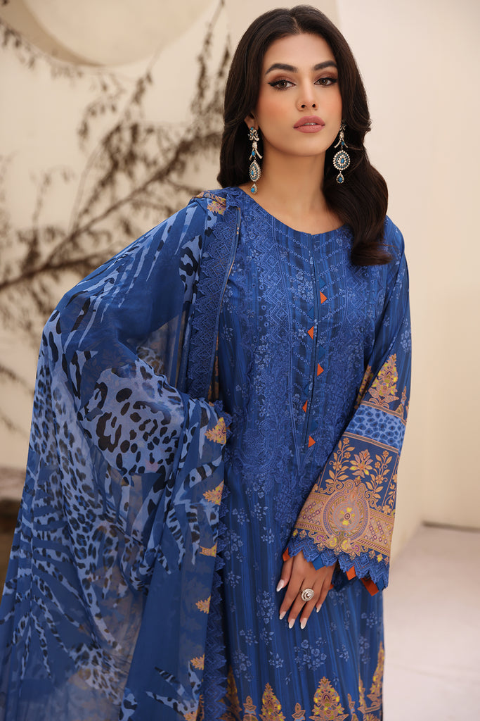 Charizma | Naranji Embroidered Lawn 24 | CN4-005 by Designer Charizma - House of Maryam - Pakistani Designer Ethnic Wear in {{ shop.shopifyCountryName }}