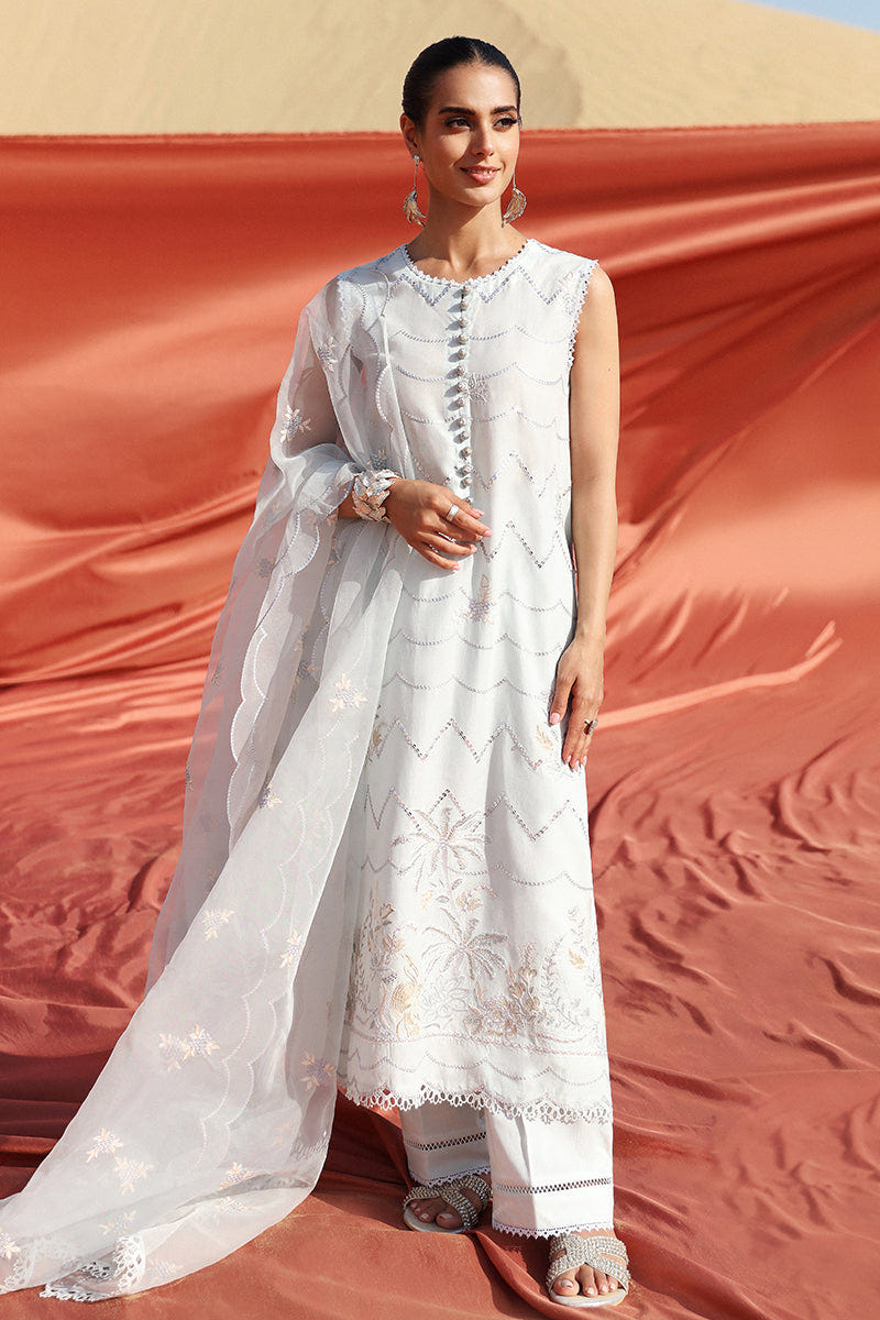 Cross Stitch | Eid Lawn 24 | FLORAL TALE -  Cross Stitch Luxury - Original Designer Dress - House of Maryam