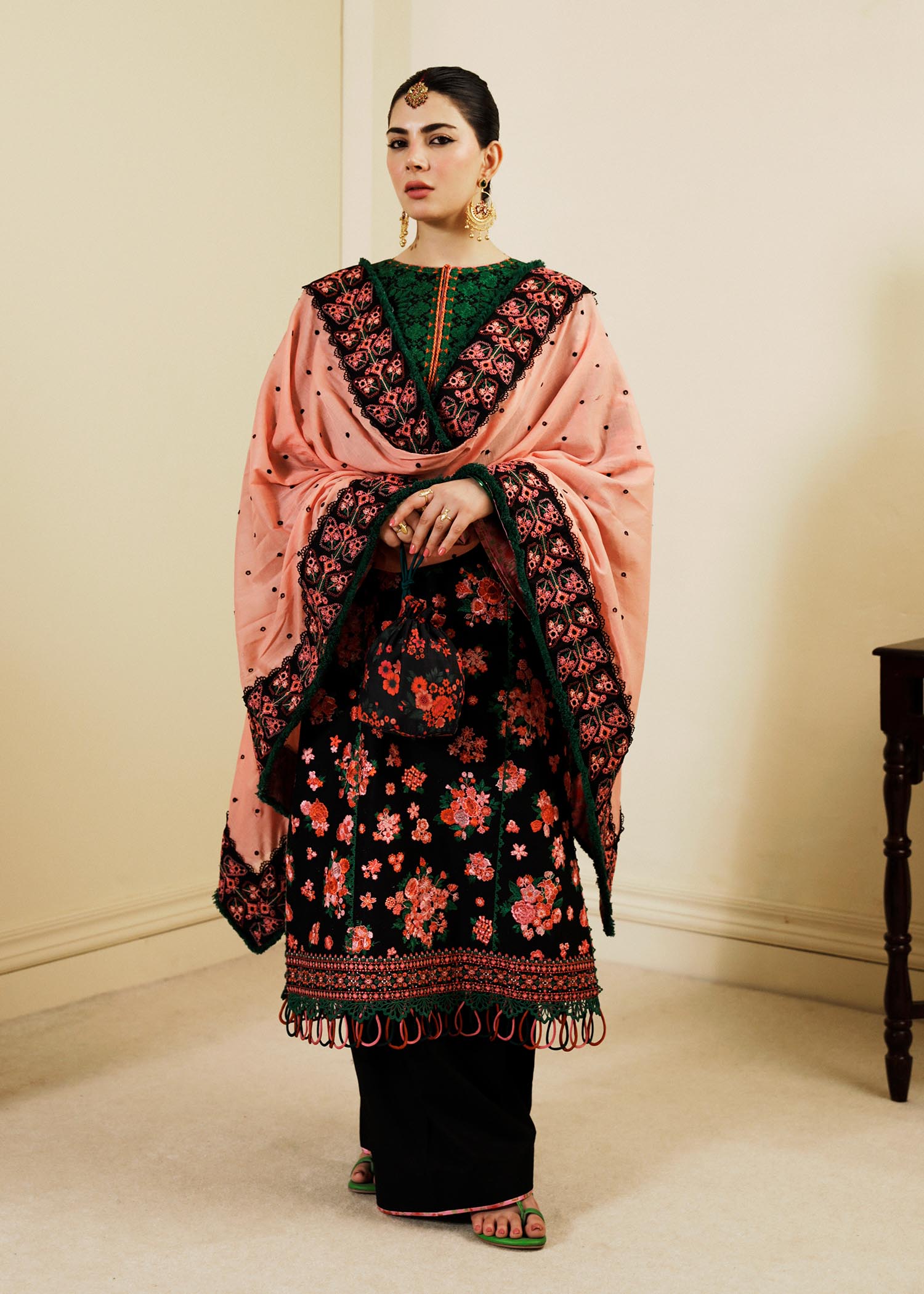 Hussain Rehar | Lawn SS 2023 | Noir by Designer Hussain Rehar - House of Maryam - Pakistani Designer Ethnic Wear in {{ shop.shopifyCountryName }}