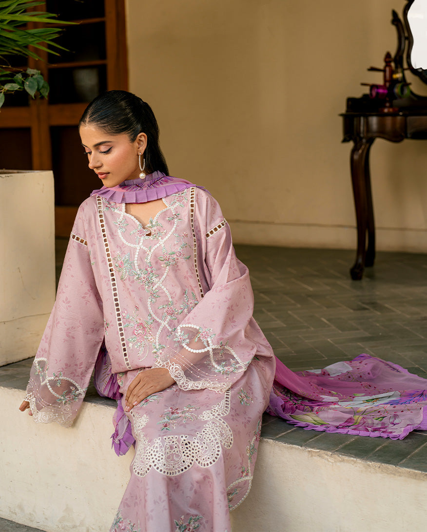 Roheenaz | Aashiyana Lawn | Ameema -  Roheenaz Ladies Clothes - Original Designer Dress - House of Maryam