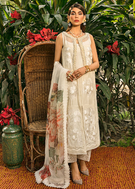 Saira Shakira | Luxury Pret | Calla Lily -  Saira Shakira Ladies Clothes - Original Designer Dress - House of Maryam