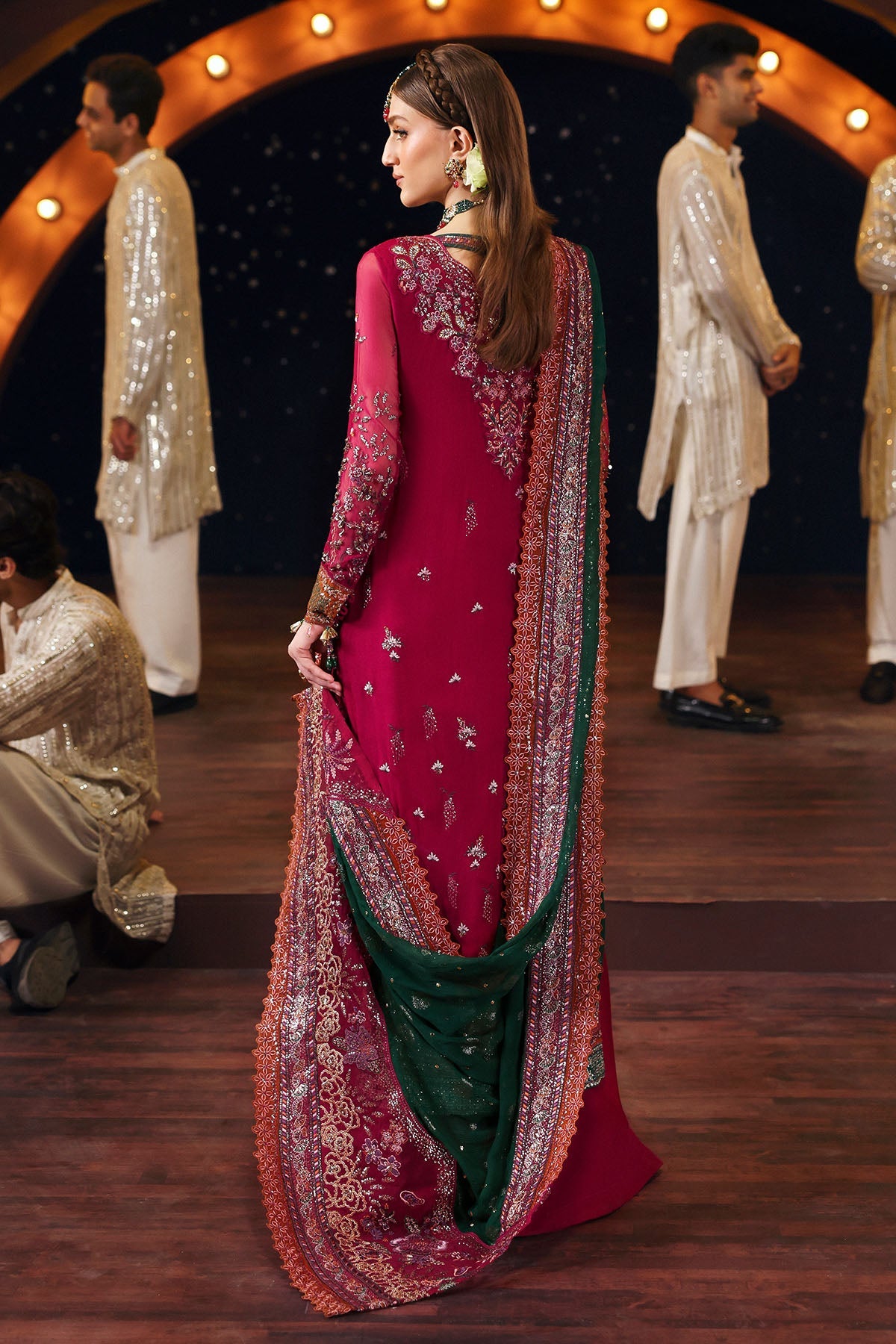 Nureh | Jhoomro 25' | NL-82 Syera -  Nureh jhoomro 25 - Original Designer Dress - House of Maryam