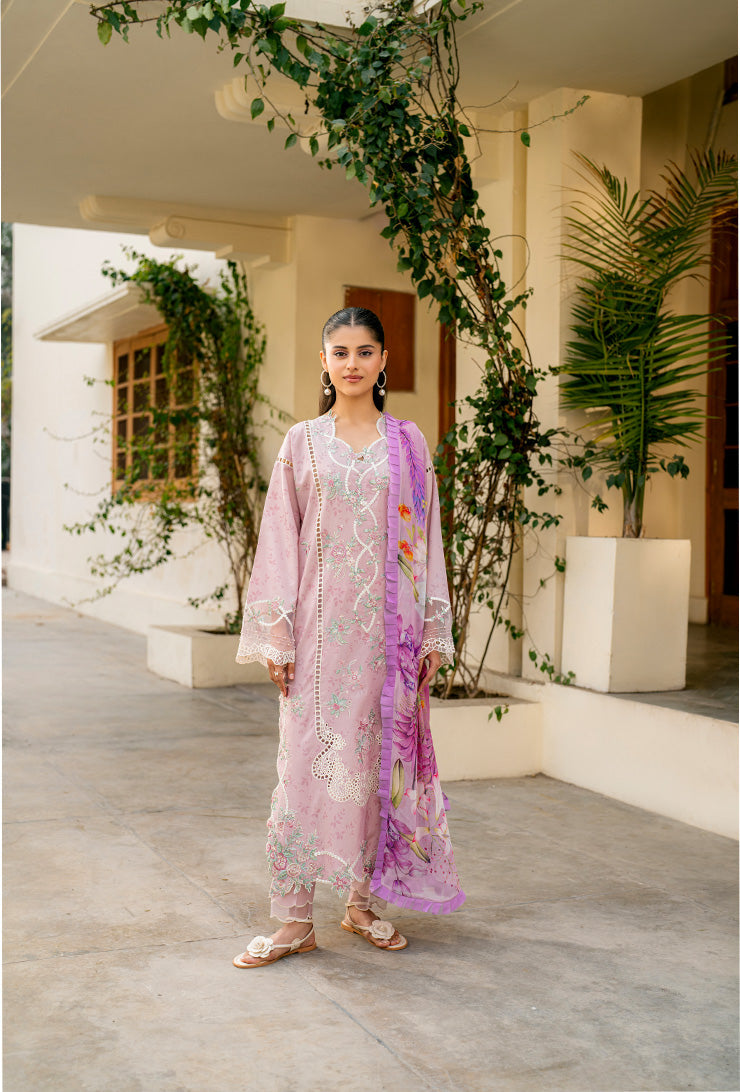 Roheenaz | Aashiyana Lawn | Ameema -  Roheenaz Ladies Clothes - Original Designer Dress - House of Maryam
