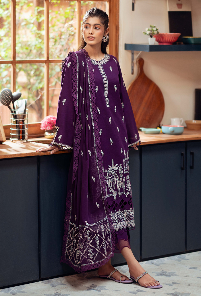 Humdum | Lala Rukh Lawn | Lalarukh - D05 -  Humdum Ladies Clothes - Original Designer Dress - House of Maryam