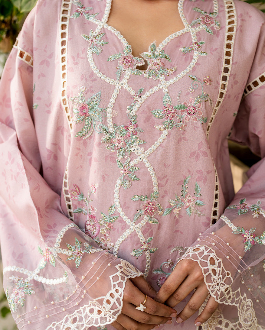 Roheenaz | Aashiyana Lawn | Ameema -  Roheenaz Ladies Clothes - Original Designer Dress - House of Maryam