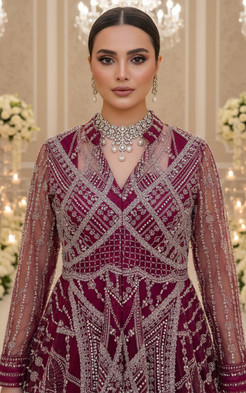 Threads and Motifs | Formal Dresses 25 | EMBROIDERED PEPLUM WITH SKIRT, image 3