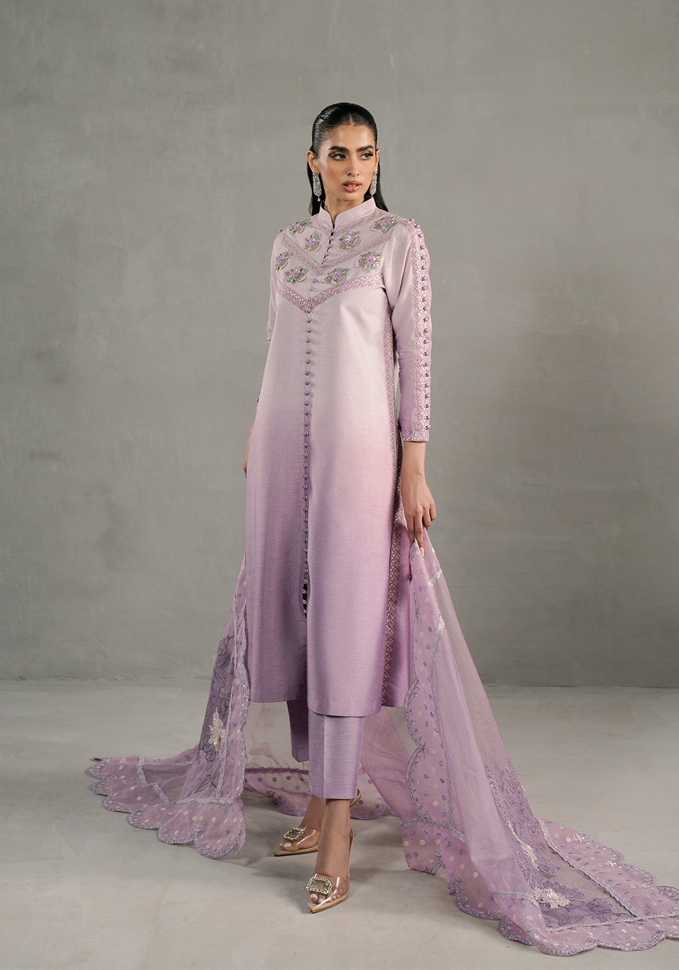 Zarqash | Silk Edit | ZQS 011 ELENA -  Zarqash Ladies Clothes - Original Designer Dress - House of Maryam
