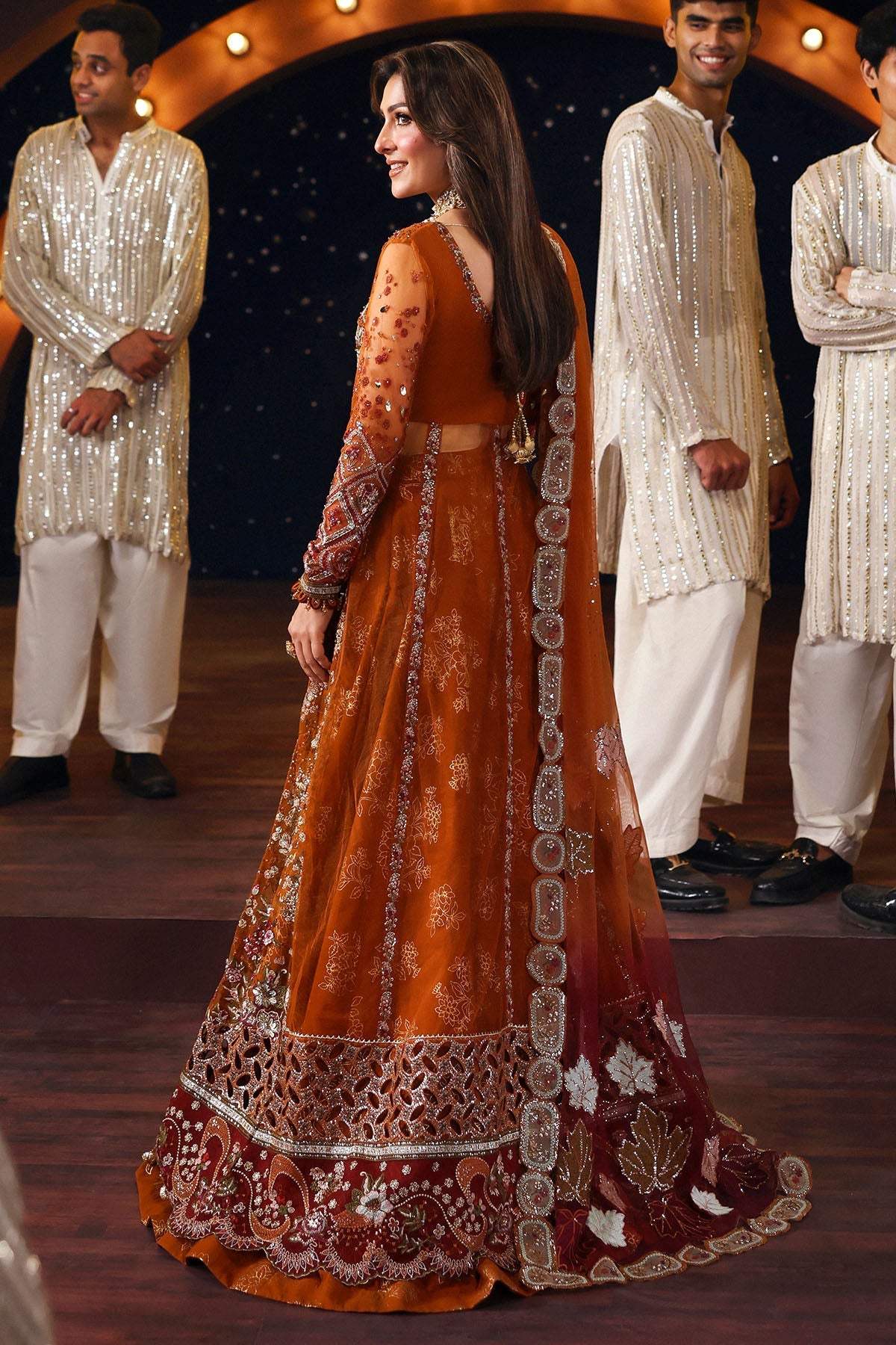 Nureh | Jhoomro 25' | NL-80 Zardozi -  Nureh jhoomro 25 - Original Designer Dress - House of Maryam
