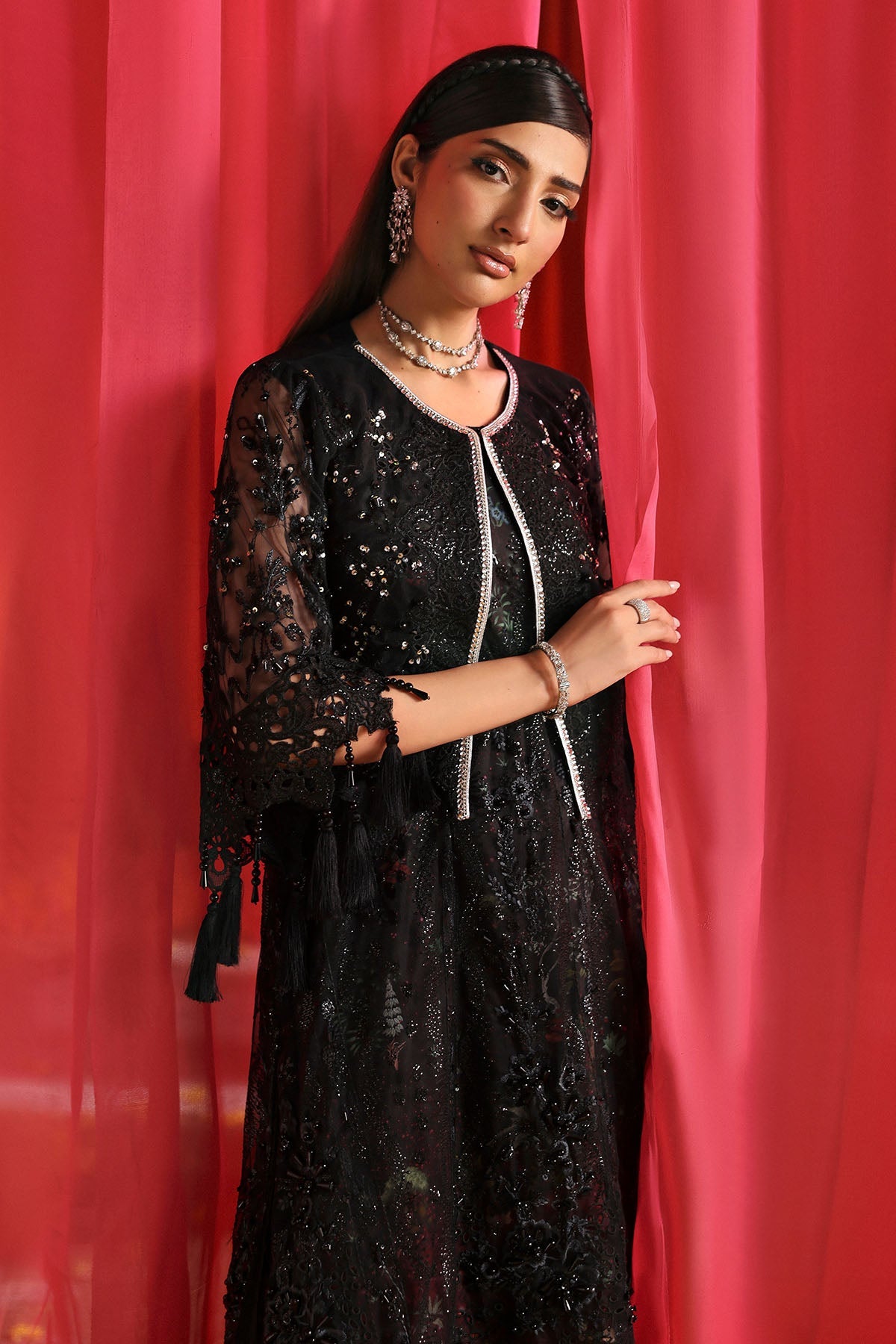 Nureh | Jhoomro 25' | NL-87 Fayra -  Nureh jhoomro 25 - Original Designer Dress - House of Maryam