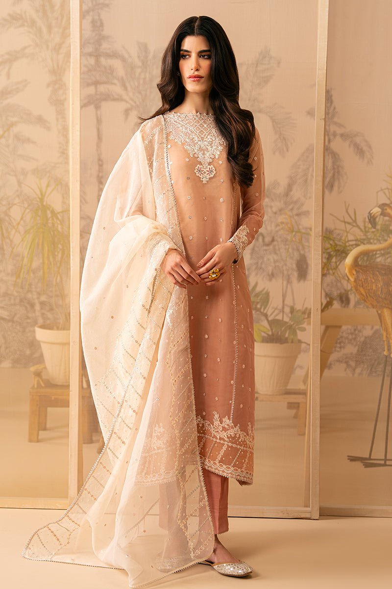 Cross Stitch | Luxe Atelier 24 | CORAL CASCADE -  Cross Stitch Luxury - Original Designer Dress - House of Maryam
