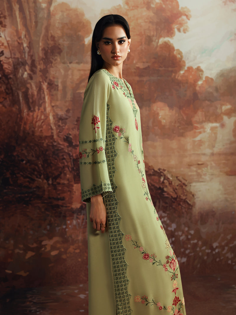 CAIA | Embroidered Edit | Olive Bloom, image 2
