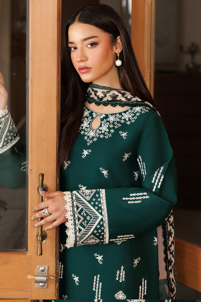 Farasha | Summer Weaves Embroidered Lawn | Teal Essence -  Farasha Ladies Clothes - Original Designer Dress - House of Maryam